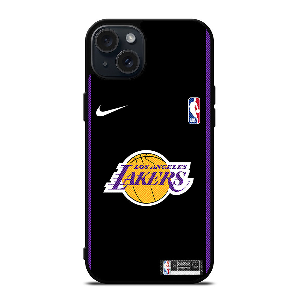 LOS ANGELES LAKERS NIKE NBA BASKETBALL iPhone 15 Plus Case Cover